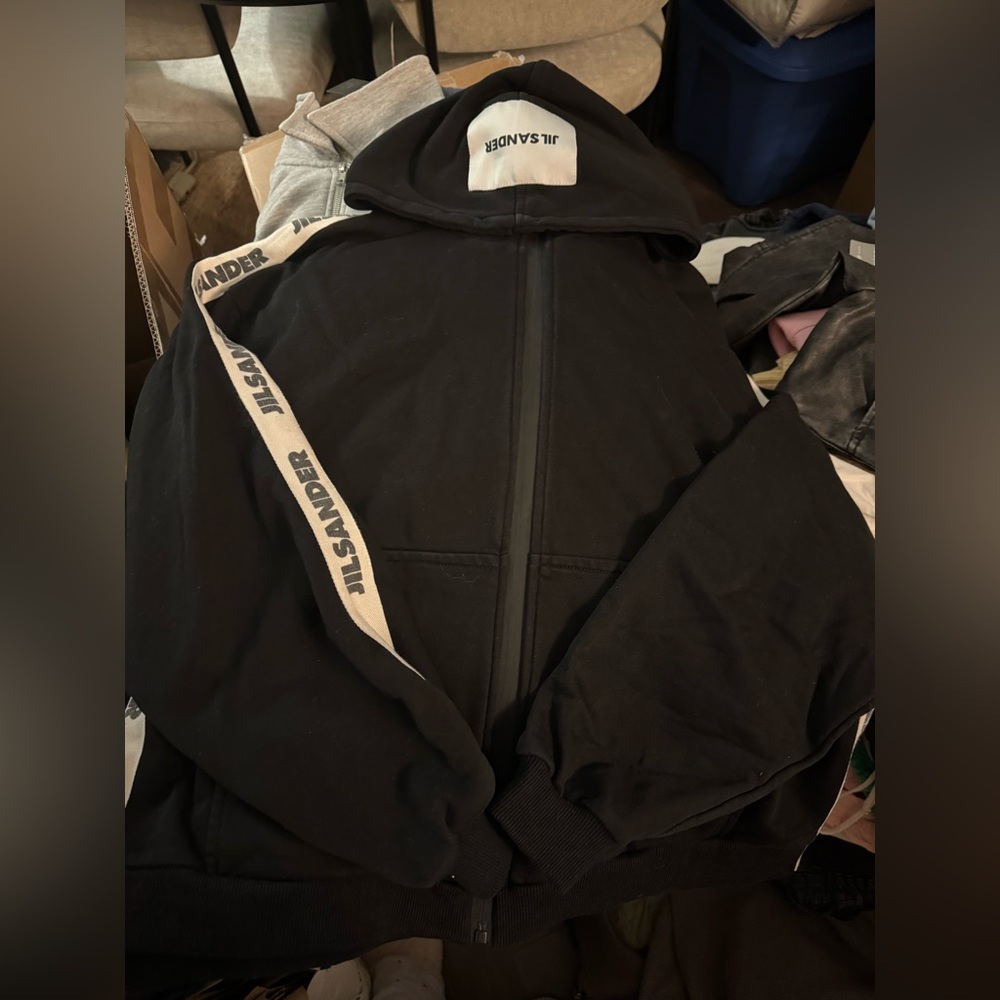 JIL SANDER Zip Up Hoodie